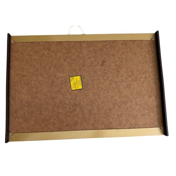 Vintage Warm-O-Tray Electric Food Warmer With Blue Floral Design By Atlantic Pre - Picture 4 of 14